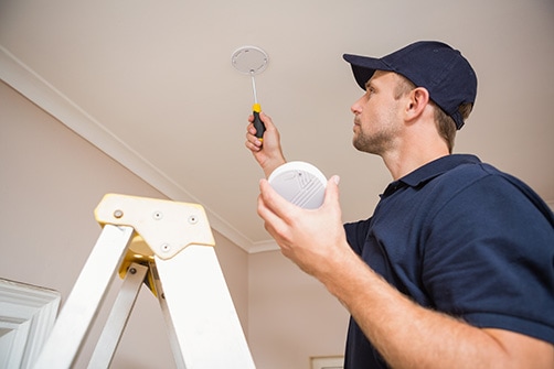 smoke alarm installation